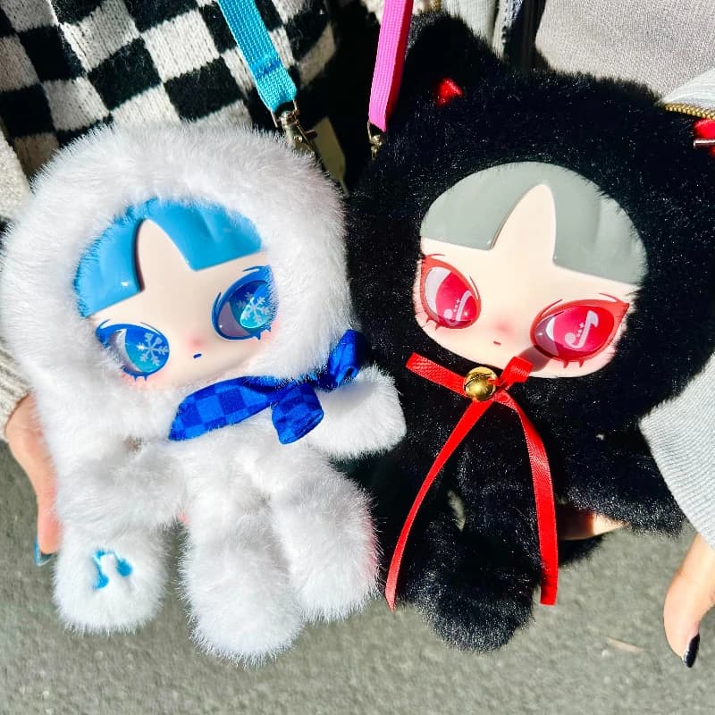 INN V1 Silent Winter Series Plush Blind Box Toys Kawaii Anime Action Figure Caixa Caja Surprise Mystery Box Doll Decor Girl Gift