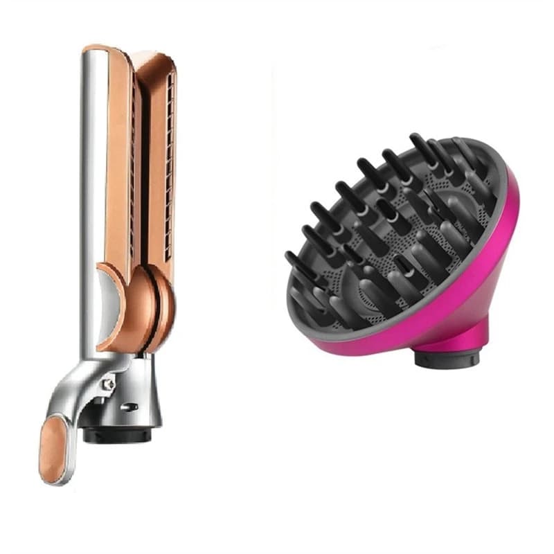 2026-For Dyson Airwrap Styler HS01 HS05 HS08 Replacement Nozzles-Straightening& Curling Diffuser Unit For Sleek Smooth Hair