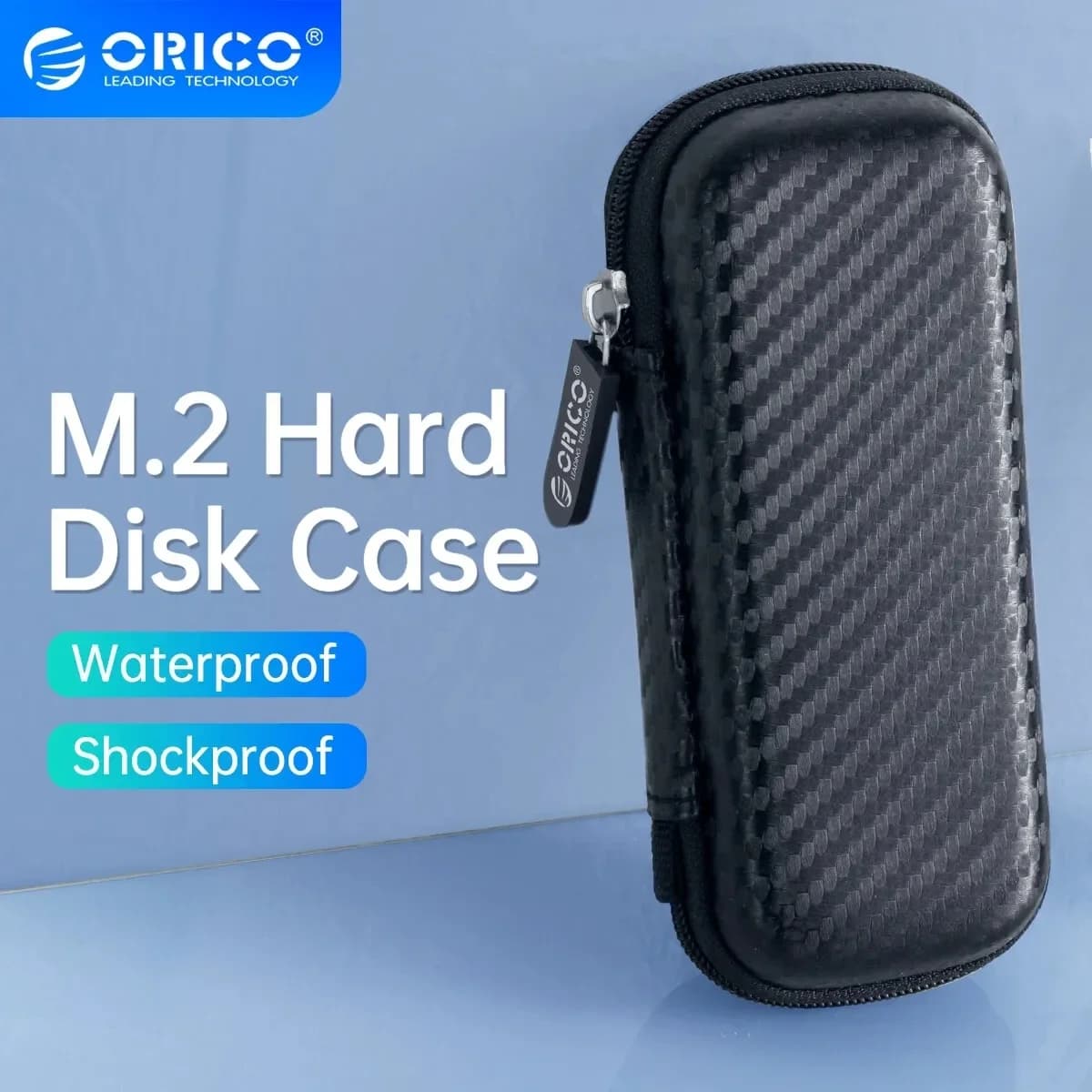 Borsa protettiva per custodia per disco rigido ORICO SSD Nvme M2 per custodia esterna M.2/disco U/archiviazione cavo dati/borsa per caricabatterie per telefono cellulare