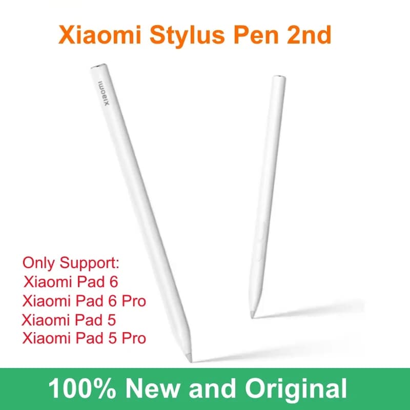 Penna Stylus Originale Xiaomi 2a Generazione per Tablet Xiaomi Pad 6, 240Hz, per Disegno, Scrittura e Screenshot, Compatibile con Xiaomi Pad 5 Pro