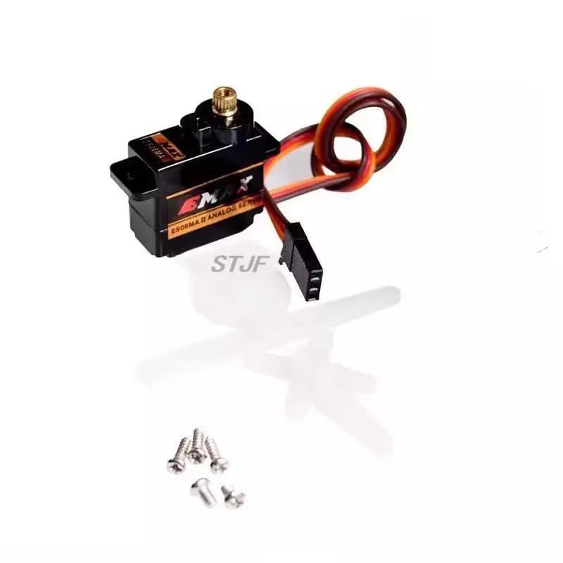 EMAX ES08MA ES08MAII 12g Mini Metal Gear Servo analogico per Rc Hobby Auto Barca Elicottero Aereo Robot