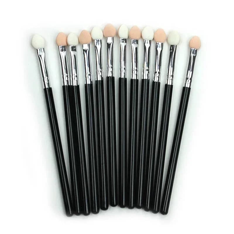 Spugna per sopracciglia portatile Spugna per trucco Pennello Stick Ombretto Naso Ombra Applicatore per labbra Pennello Strumento per trucco di bellezza cosmetica