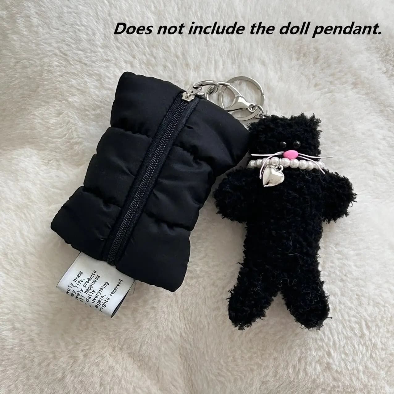 Mini Portamonete da Donna, Piccolo Portafoglio Carino con Cerniera, Porta Carte di Credito Portatile, Custodia per Chiavi, Borsa Multifunzionale per Trucchi
