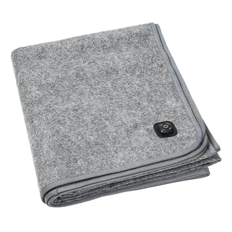 ABJI-USB Electric Heating Pad 60X50cm 5V Heated Blanket Mat With Thermostat Insulation Warm Cushion For Outdoor Use