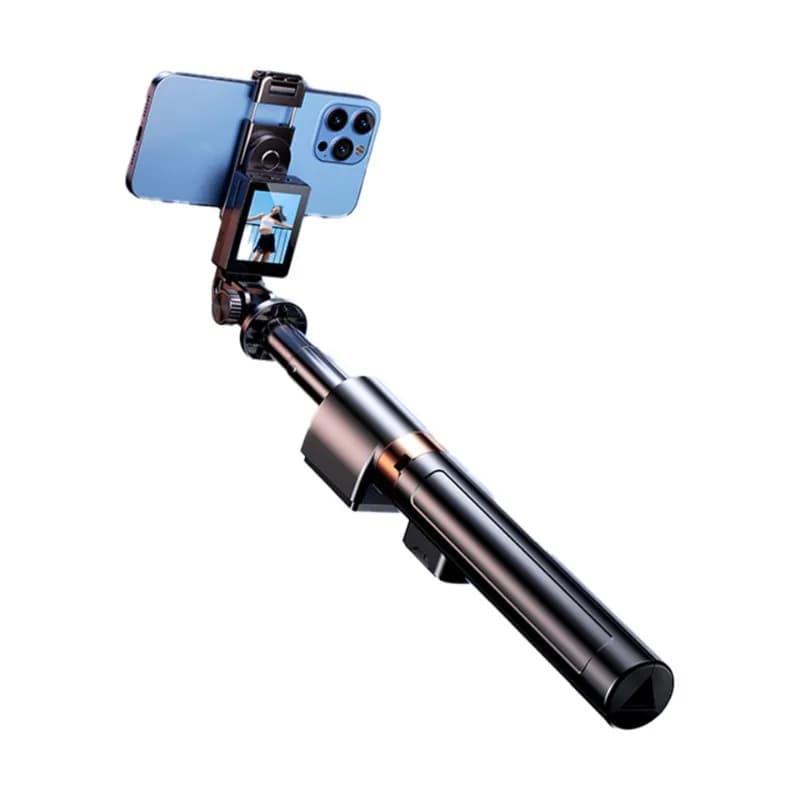 selfie stick per proiezione dello schermo selfie del telefono cellulare, staffa speciale per scattare foto sul retro del treppiede, wireless
