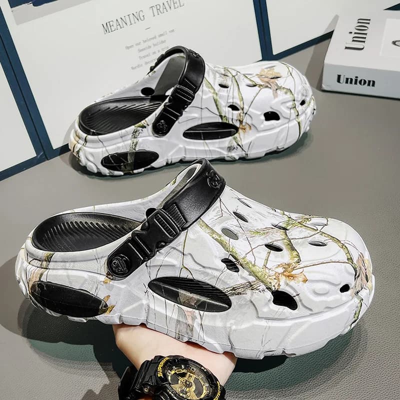 Men EVA New Slippers Beach Indoor Non Slip Bathroom Comfortable High Quality Bedroom Cute Summer Sandals Casual Luxury House