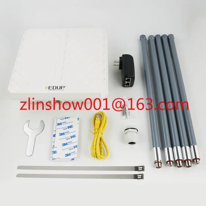 Compatibile con AX3000 Wifi 6 Bridge Punto di accesso esterno ad alta potenza Ripetitore Wi-Fi esterno AP dual band wireless
