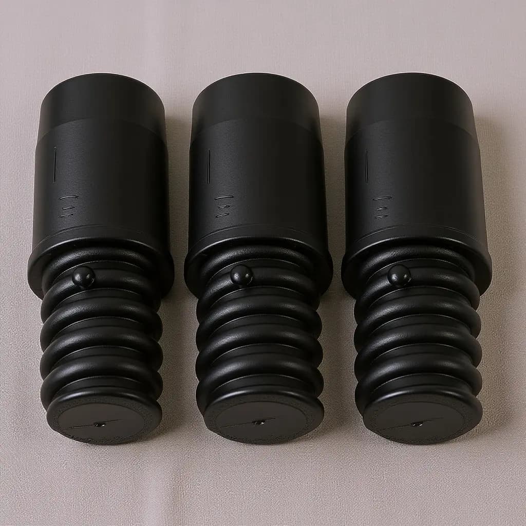 3Pcs Broom Handle Threaded End Replacement Plastic Thread Tip for Mop Pole Extension Rod Connector Household Cleaning Tools