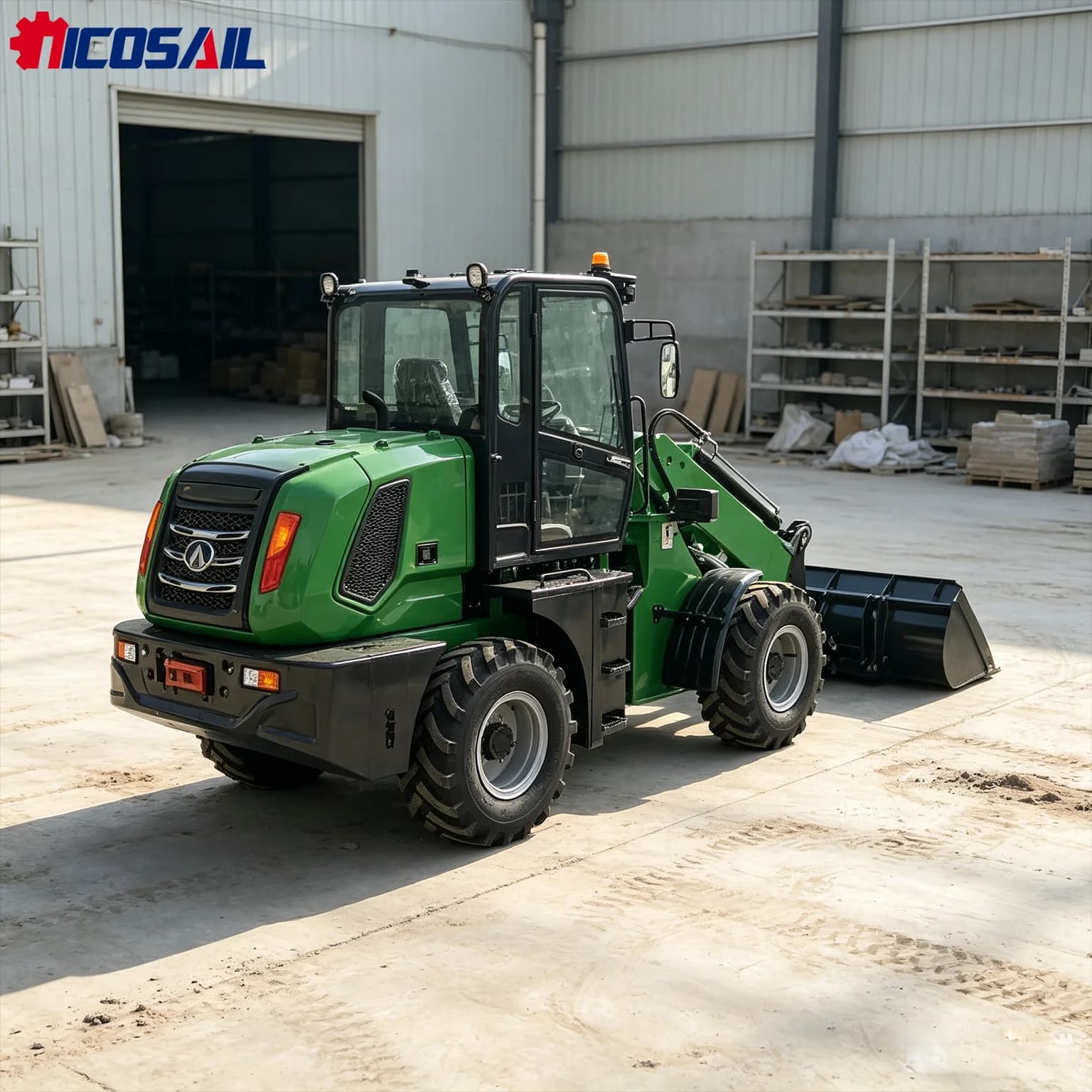 CE Certified TL1500 Telescopic Wheel Loader 1500kg 4WD Hydraulic Loader with Euro 5 Diesel Engine