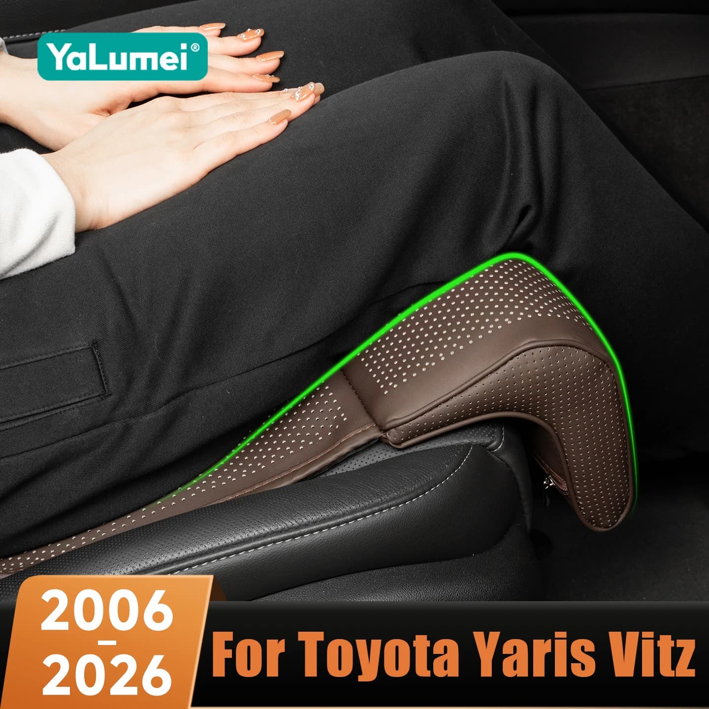 For Toyota Yaris Vitz 2006-2020 2021 2022 2023 2024 2025 2026: Support extender for Legs, Universal Seat Covers, Bearing Accessories
