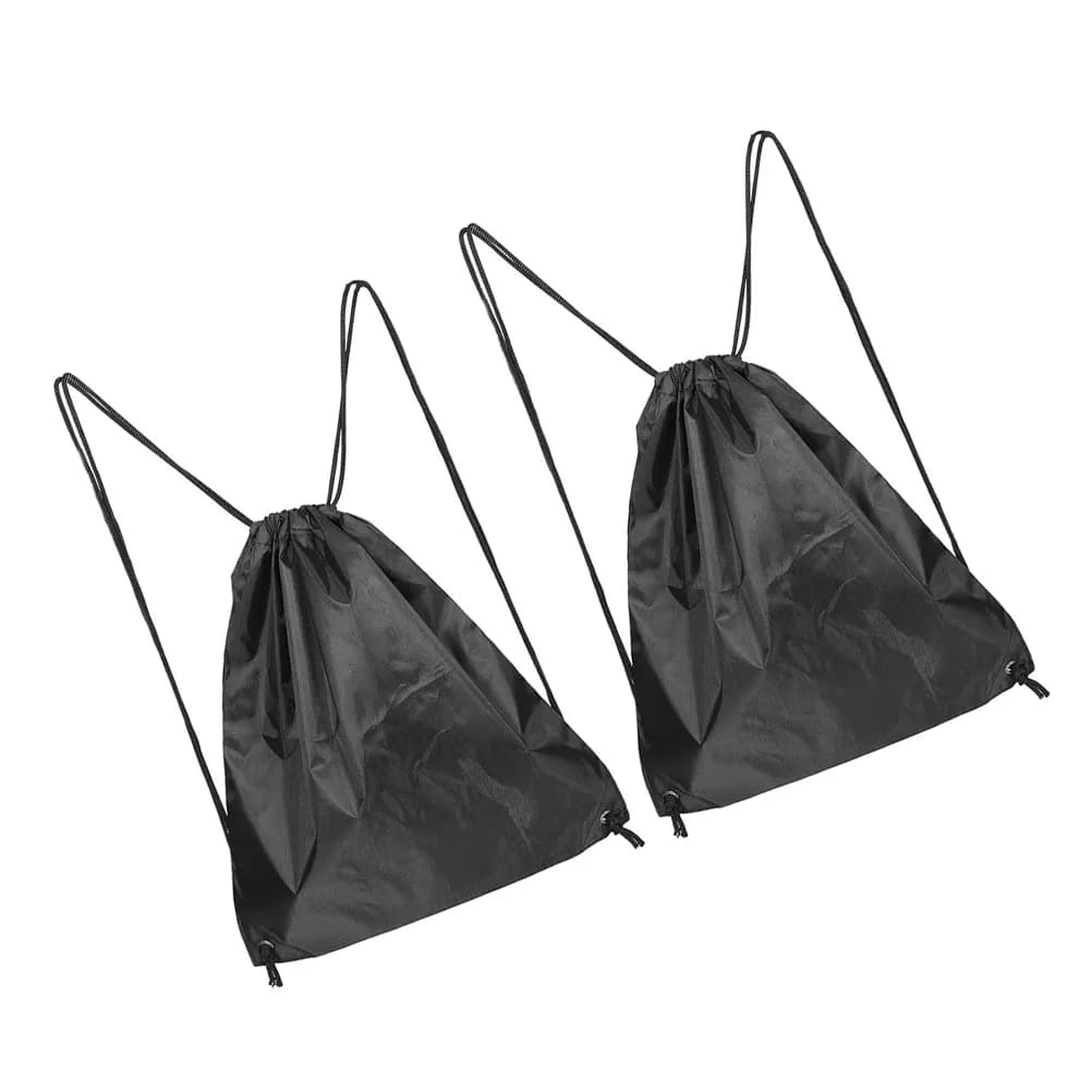 2Pcs Waterproof Drawstring Motorcycle Storage Bags Large Capacity Sports Backpack Travel Outdoor Gear Carry Bag