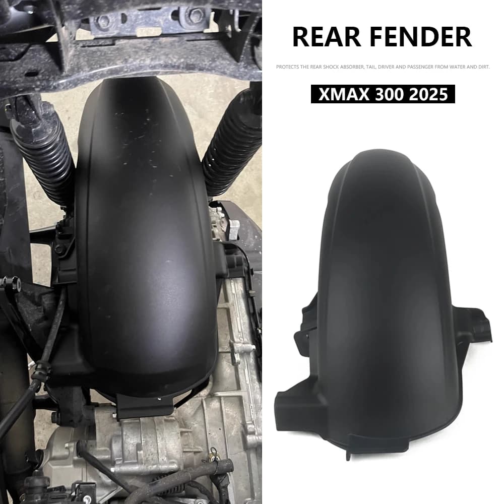Accessori moto Parafango posteriore Extender Parafango posteriore per YAMAHA X-MAX300 X-MAX XMAX 300 XMAX300 V3 2025 Splash Guard Cover