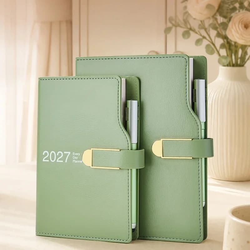 Planner 2027 Agenda Diary Bullet Notebook Organizer Calendar Journal A5 A6 Note Book Daily Notepad Office Stationery Sketchbook