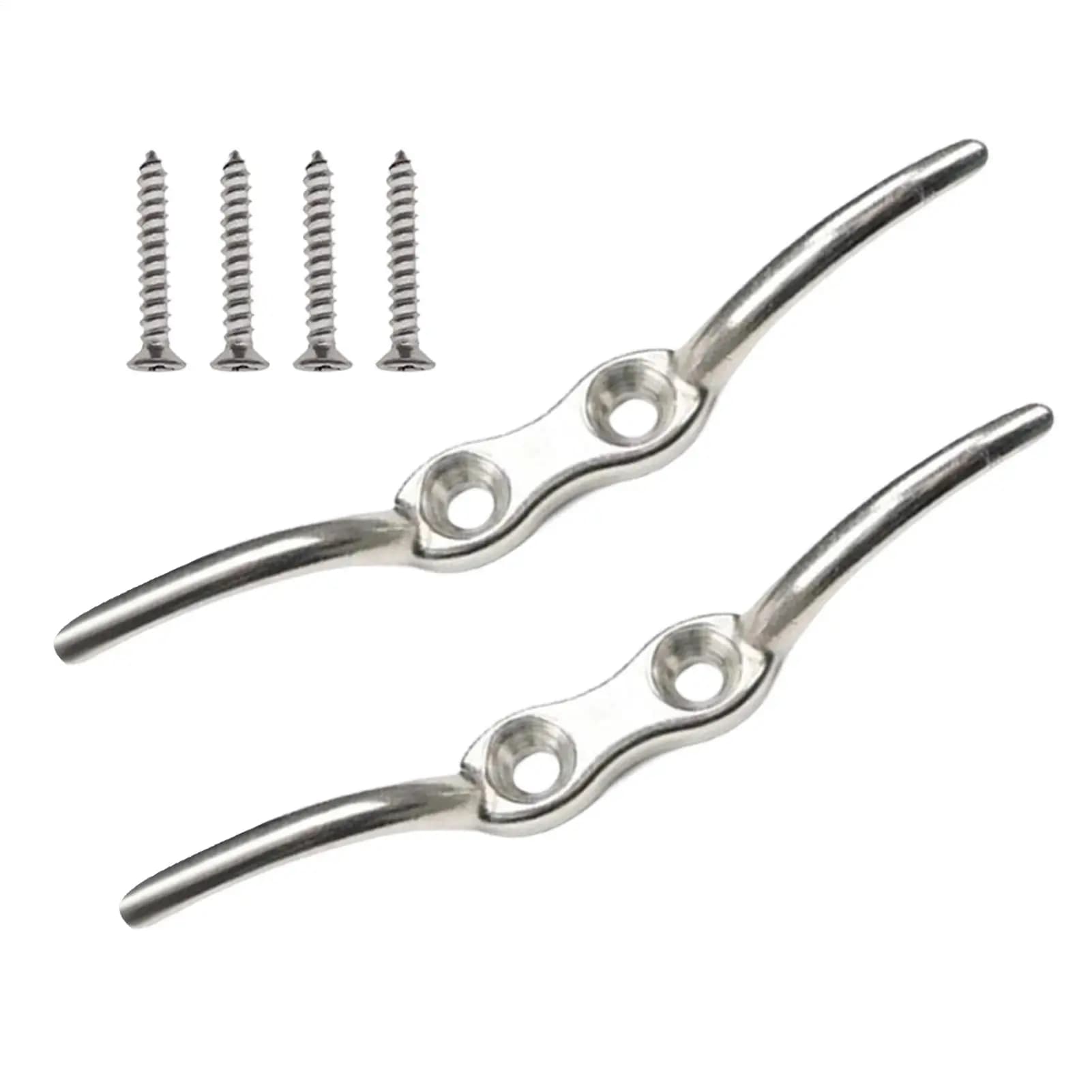 Bitta Compatta in Acciaio Inossidabile per Imbarcazioni, Accessori Nautici, Bitta per Ancoraggio di Kayak, Canoe, Ponti Marittimi e Moli