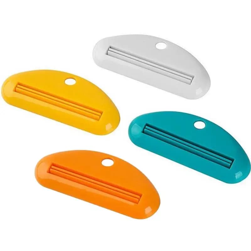 1 pz Dispenser Manuale di Dentifricio Multifunzione Tubo di Crema Spremiagrumi Bagno Spremere Pasta Estrusione Clip Spremere Morsetto