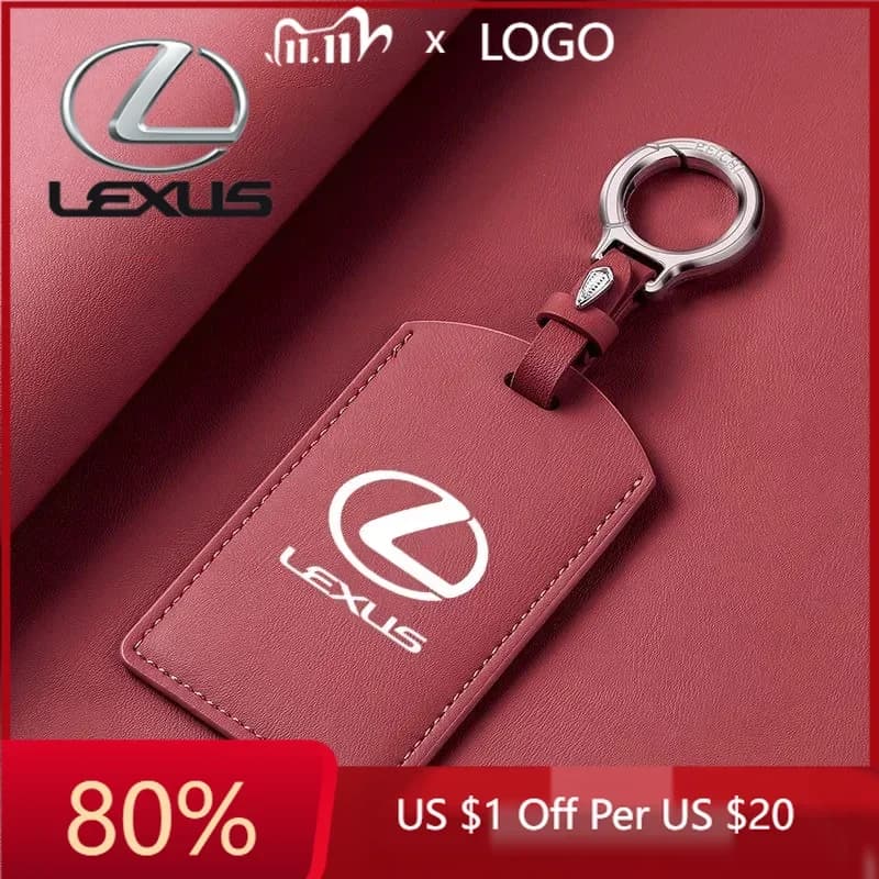 2026 Nuovi Adesivi Interni in Pelle per Auto, Custodia Protettiva per Chiave Smart NFC per Lexus F Sport ES LM GS IS NX RX