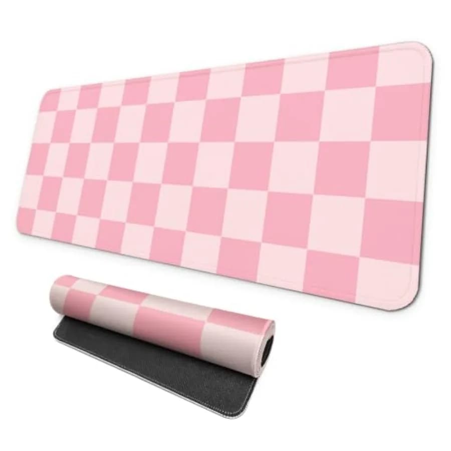 Gaming Mouse pad, Large Laptop Mousepad, Full Keyboard Mat, Long Computer Mouse Mat for Home and Office, Anti-Slip Rubber Base,