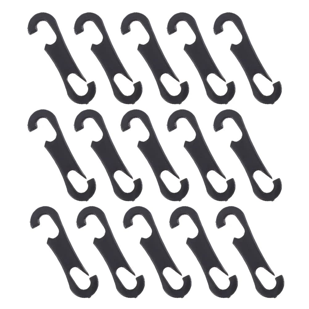 100 pcs hooks for car seat covers fasteners for car seat cushions anti-slip plastic for interior cars sunshades accessories for snow covers