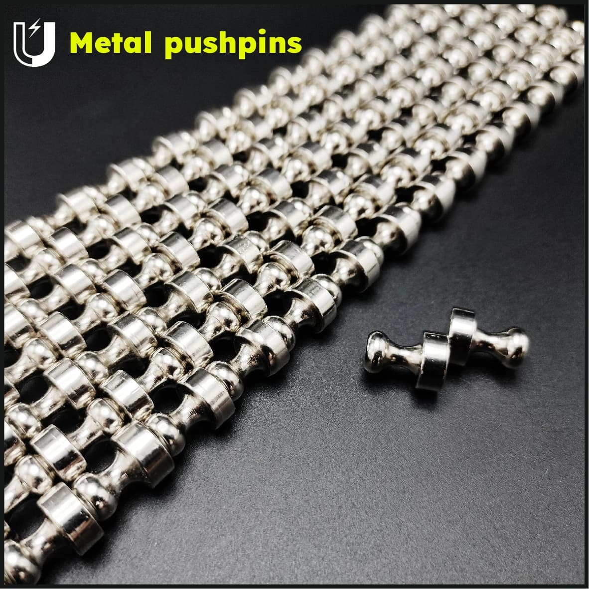 5/10/20 pz Super Forte Magnete Al Neodimio Puntine Magnetice Ventosa Puntine Magnete Stainless Steel Push Pin Fridge Lavagna