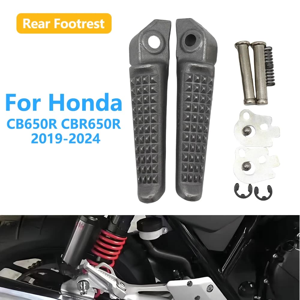 Moto Pedane Posteriori Pedane Per Honda CBR650R CB650R CBR650F CBR600RR F2 F3 F4 F4i CMX1100 Passeggero Pedane Accessorio