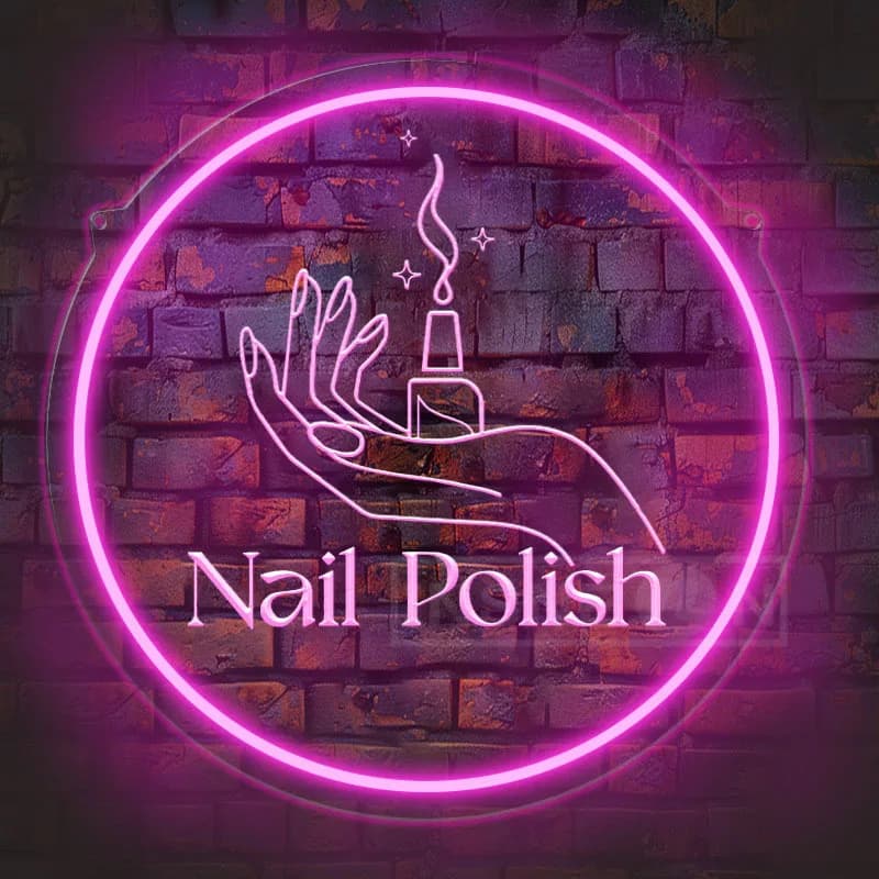 Insegna al neon personalizzata per saloni Decorazione da parete multiuso Design a candela a mano Barbiere Saloni di bellezza Regalo per gli amici Alimentato tramite USB