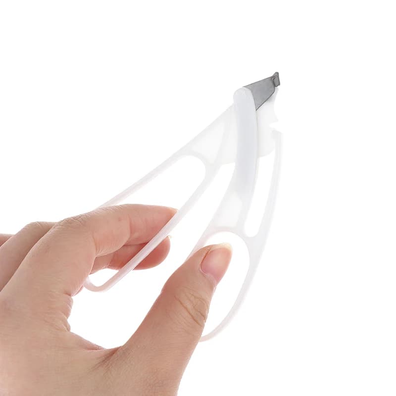 1 pz Chirurgica Sutura Della Pelle Unghie Rimuovere Strumento In Acciaio Inox + Plastica Estrattore Per Unghie Bianco Usa E Getta Pelle Cucitrice Unghie Clipper
