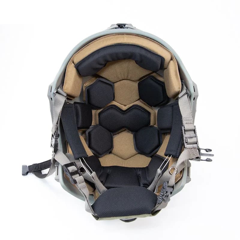 TB-FMA Comodo cuscinetto per casco in memory foam a doppio strato Cuscino per casco di ricambio Cuscinetti protettivi Accessori per casco tattico