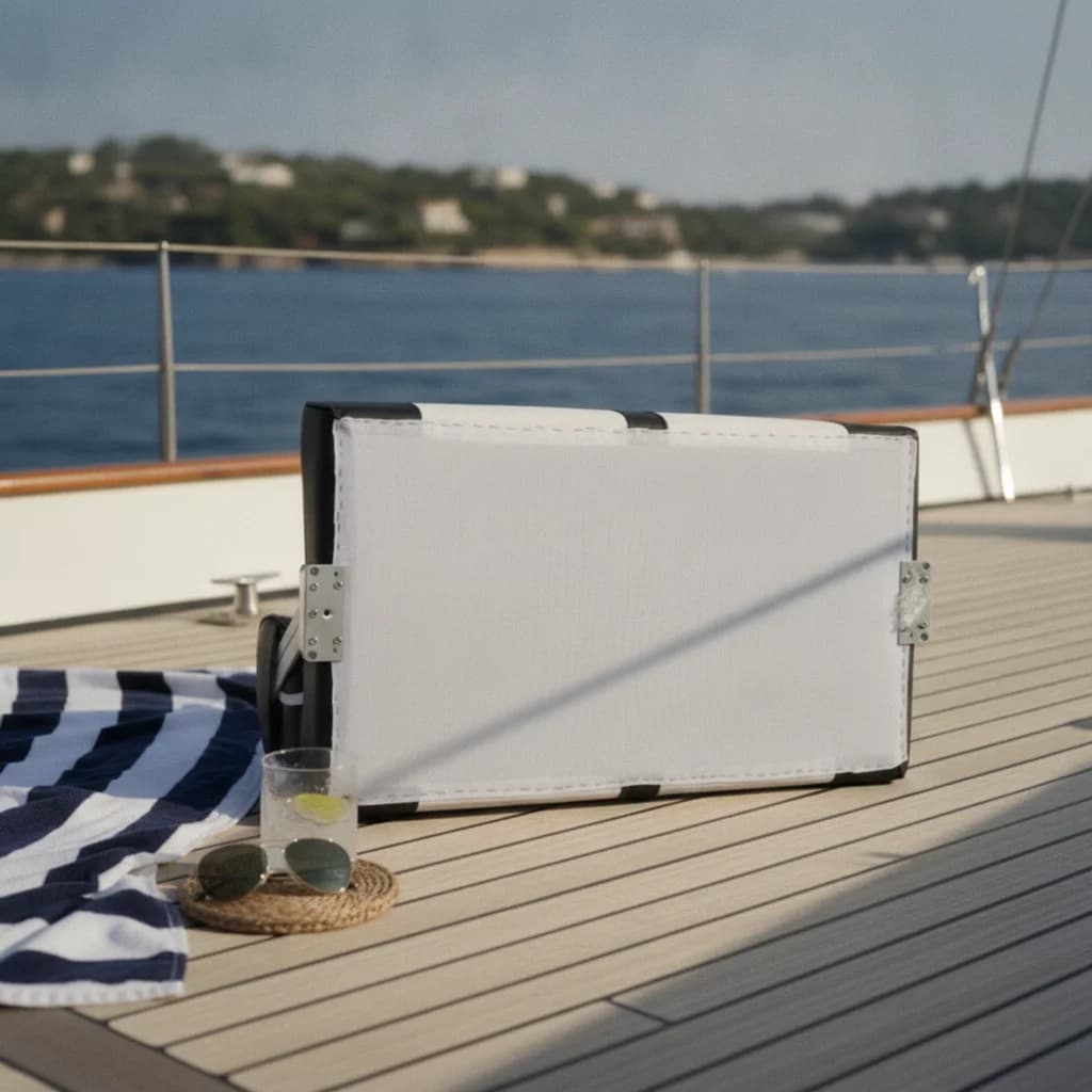 Two-Person Boat Seat Cushioned Boat Bench Seat Marine Seating Heavy-Duty Furniture Long-Lasting for Deck, Speedboat