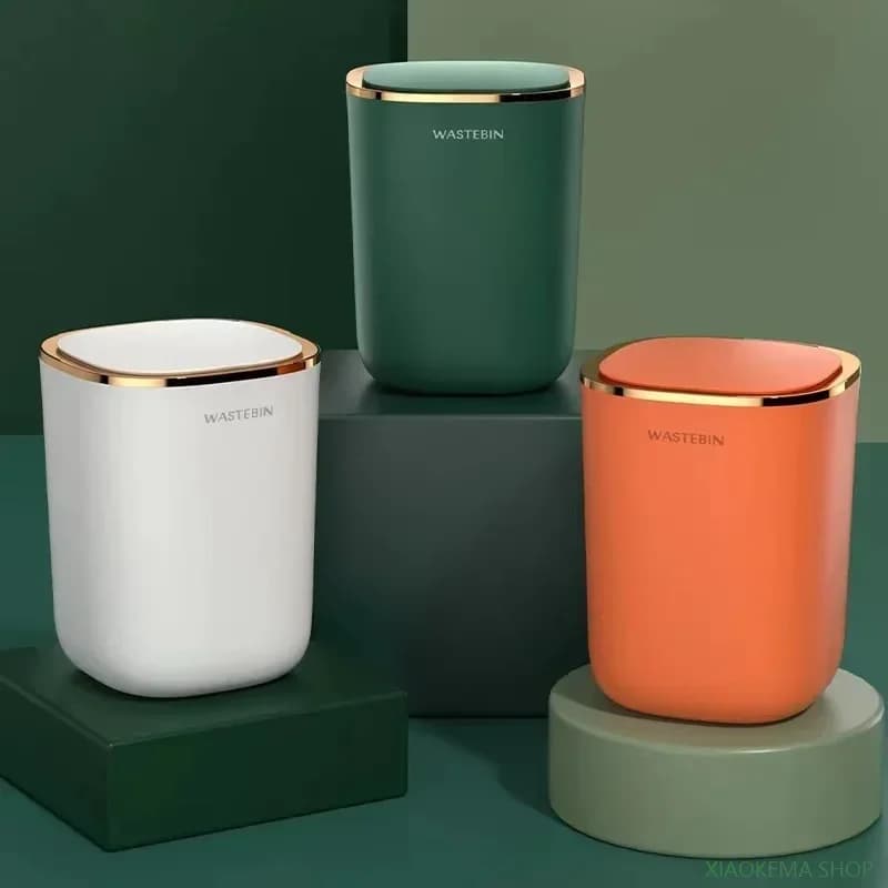 12L Pattumiera Automatica Bagno Sensore Intelligente Pattumiera Bidone della Spazzatura di Lusso Secchio Per Cucina Wc Cestino della Spazzatura Casa Intelligente