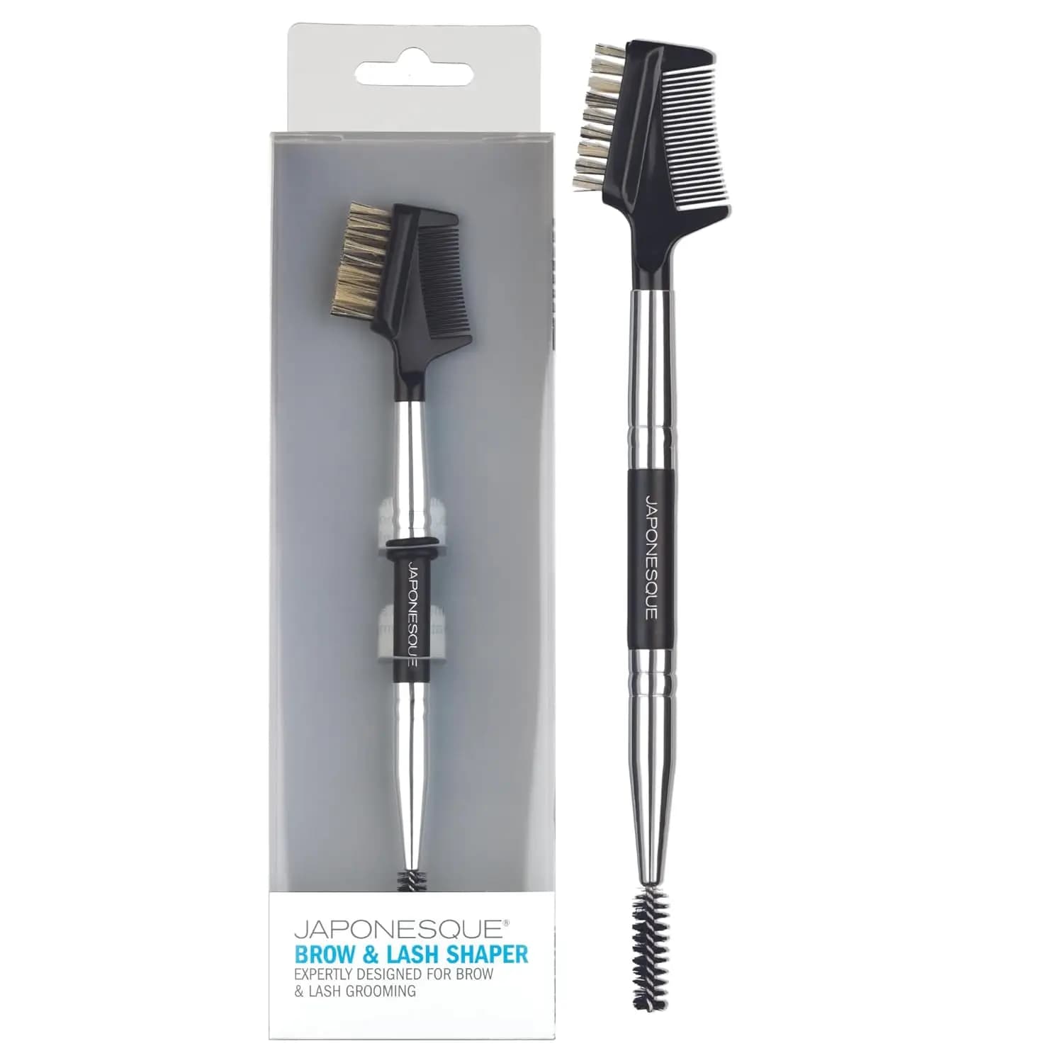 3-in-1 Modeller for Eyebrows and Eyelashes with Brushes for Separating, Craneless Mascara and Care