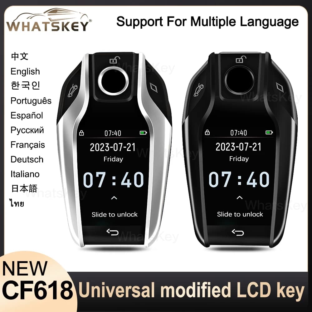 Il più nuovo CF618 universale modificato LCD Smart Key Display per BMW/Audi/Benz/Ford/Hyundai/Kia/Toyota/VW Keyless Entry