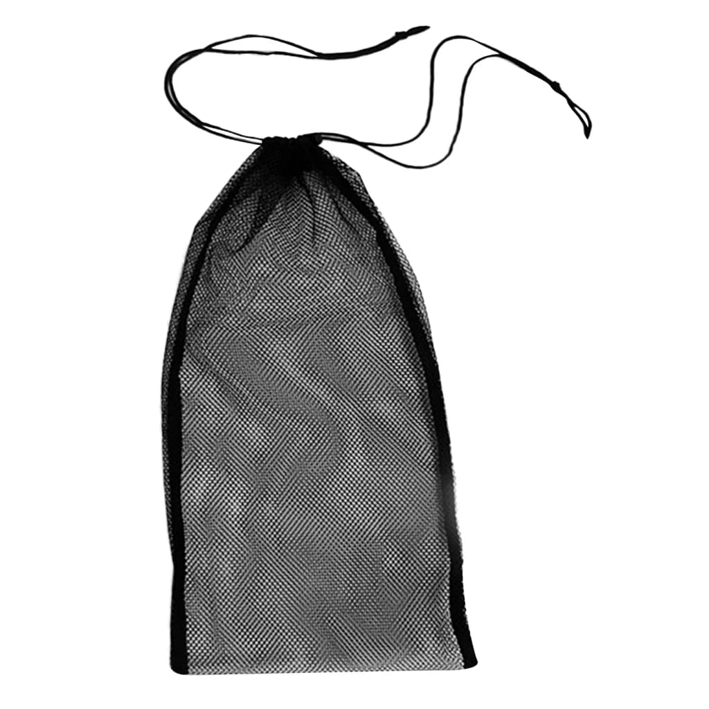 Borsa a rete per immersioni con coulisse, sacca portaoggetti per attrezzatura subacquea, custodia per snorkeling e piscina