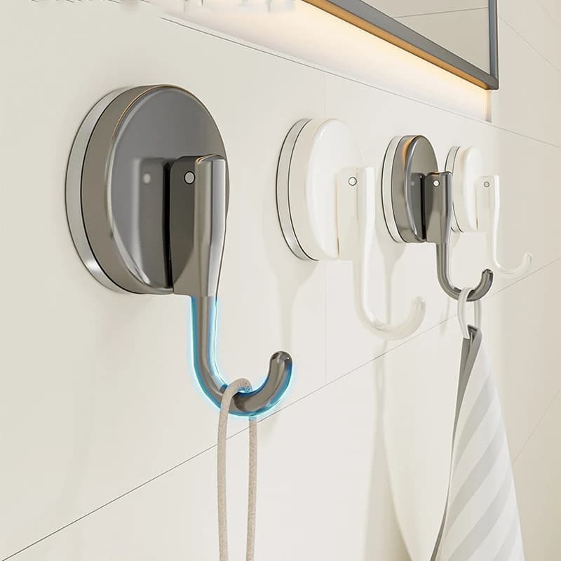 Multifunctional suction cups without punching Key hanging Hook clothes hangers Bathroom Bathrobe clothes hanger Hook for towels Accessories for kitchen organizer