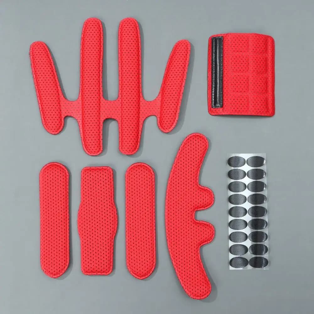 1 bicycle sponge set for motorcycle, universal protection, indoor helmet padding kit, spare foam bearing set