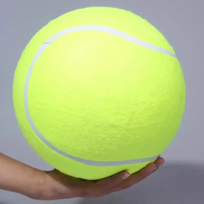 Pallina da tennis gigante per cani da 7/8/9,5 pollici, giocattolo da masticare per cani, palla gigante per bambini, forniture per l'addestramento, dropshipping, peluche