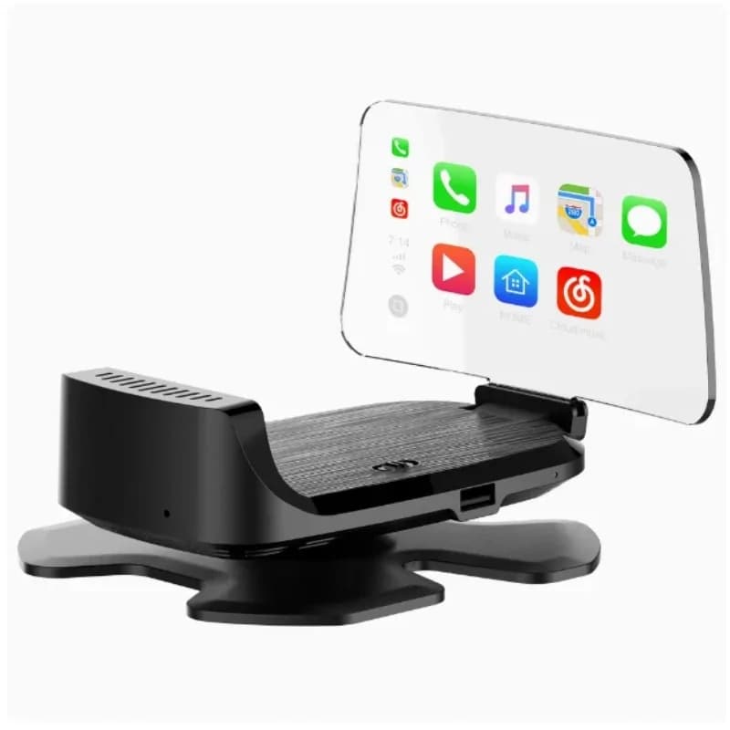 Universal Bluetooth Carplay HUD Display for Car Navigation & Music, Wireless Control