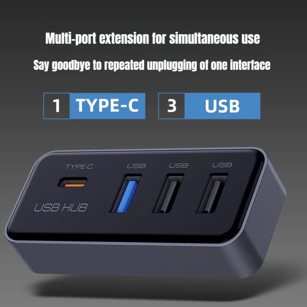 Adatto per Accessori Tesla Model Y/Refresh3, Hub USB per Vano Portaoggetti, Adattatore per Docking Station, Accessori Auto