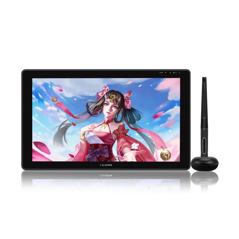Kamvas 22 Plus 21.5inch 140% SRGB 1200:1 Drawing Monitor Graphics Tablet with Screen