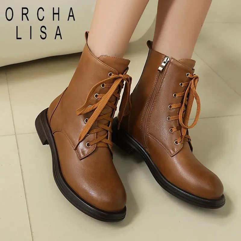 ORCHA LISA Fashion Women Sandals Pointed Toe 8.5cm Thin High Heels Back Buckle Strap Big Size US10 40 41 Party Office Fall