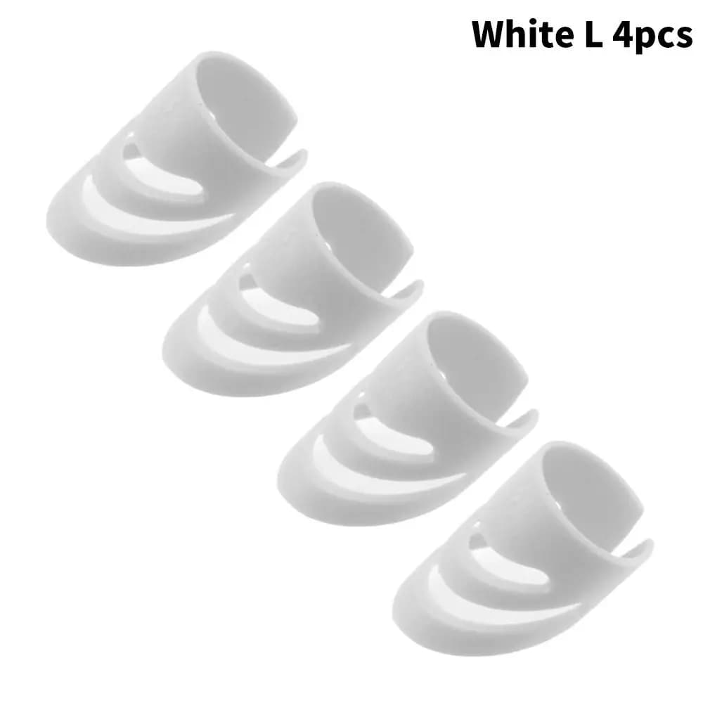 4Pcs/set 4Colors M/L/XL For Acoustic Electric Guitar Parts Stringed Instrument Guitar Finger Covers Finger Picks