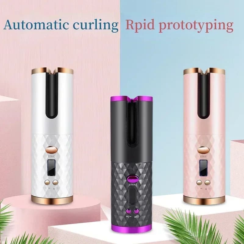 Portable Automatic Wireless Ticket 3 Color Options Iron Curtains Anti-scotting with USB Charging for Styling