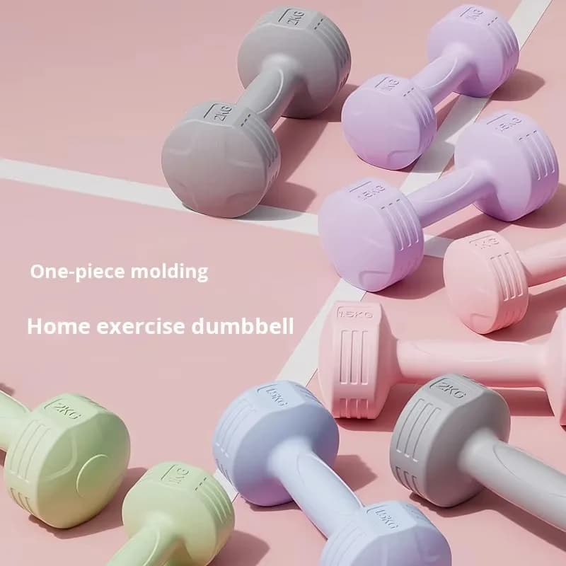 Women's Cast Iron Adjustable Dumbbells - Custom Home Fitness Equipment, Ideal for Bodybuilding, Small Arm Muscle Training