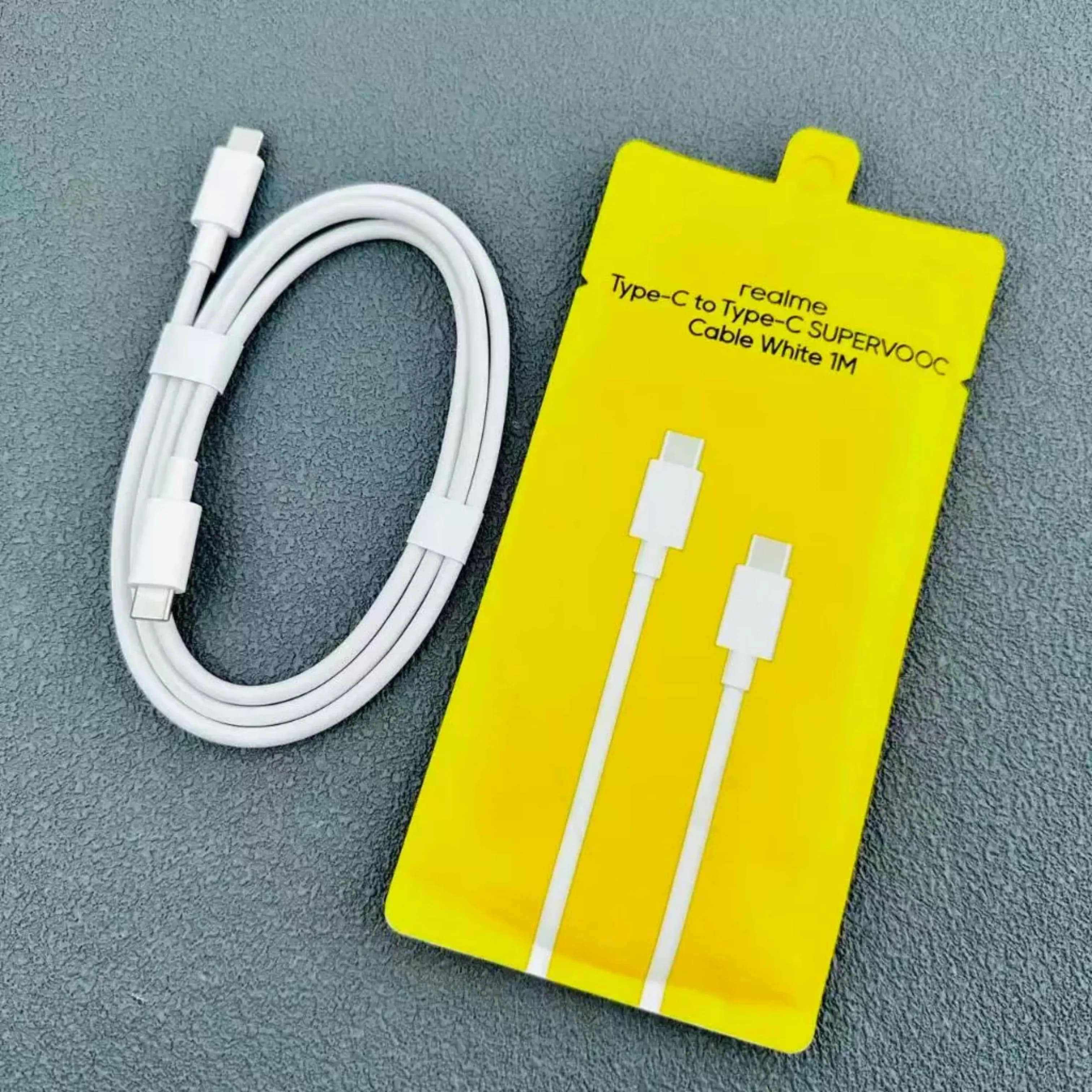 Cavo USB C a USB C Realme 240W 150W 120W 100W SuperVOOC 10A per Ricarica Super Veloce, Cavo da 1M per Realme GT Neo 8