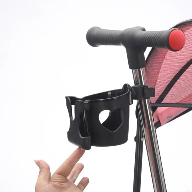 N1HB Multifunzionale 2 in 1 passeggino per bambini Porta porta bottiglia Raccolto per supporto 360 gradi Ruota per uscite facili