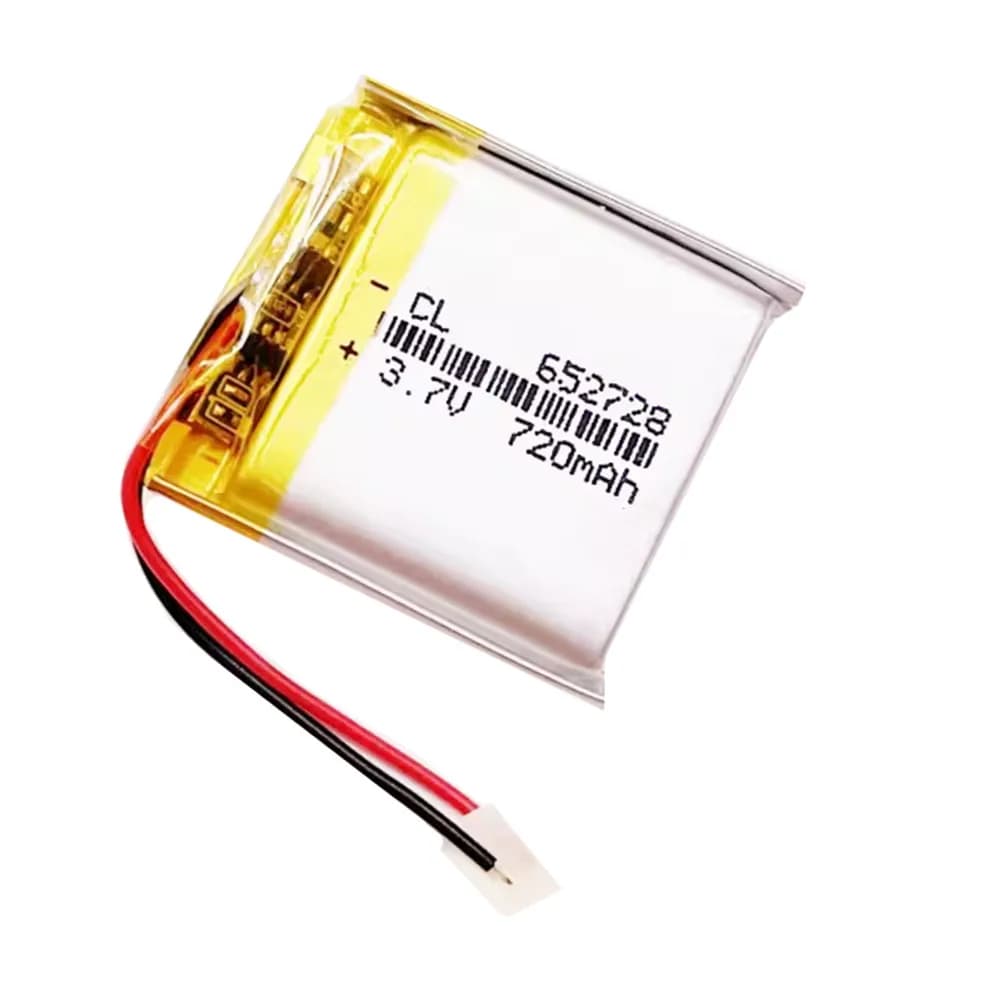 1-10 pezzi Batteria 3.7V 720mAh 652728 582728 632933 663030 673030 652828 603032 per Smartwatch, Penna di Lettura e Giocattoli Mitu per Bambini