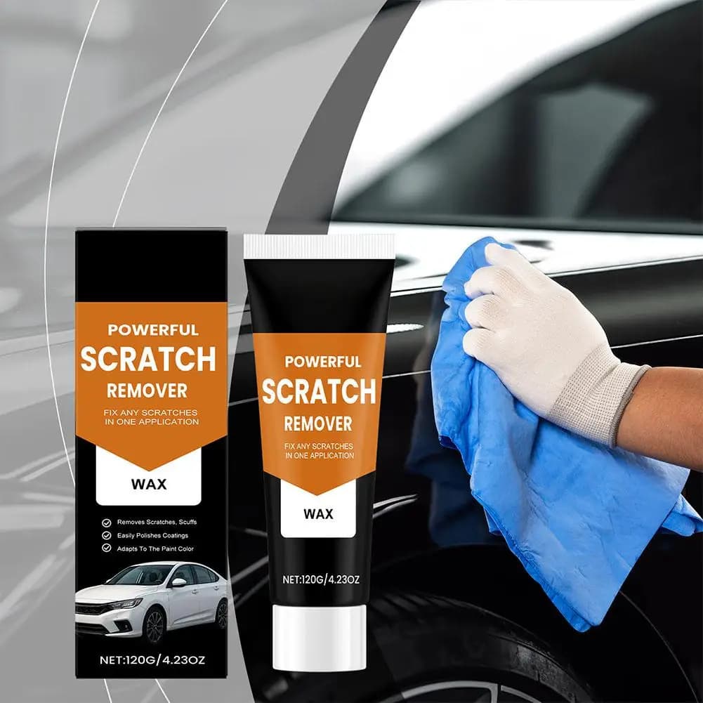 Kit di Riparazione Graffi Auto per Riparare Graffi sulla Vernice, Composto Abrasivo per Carrozzeria, Cera Anti-Graffio, Lucidatura per Rimuovere i Graffi