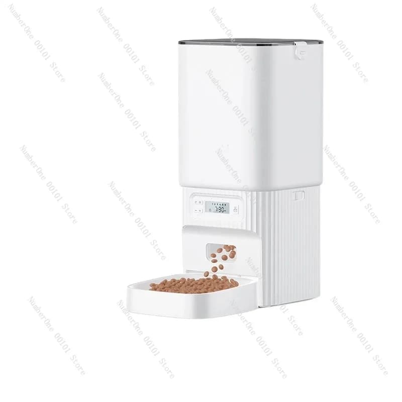2025 Nuovo alimentatore intelligente per animali domestici, ciotola per erogazione di alimenti cronometrata e quantificata, mangiatoia automatica per cani e gatti per un servizio accurato di pasti