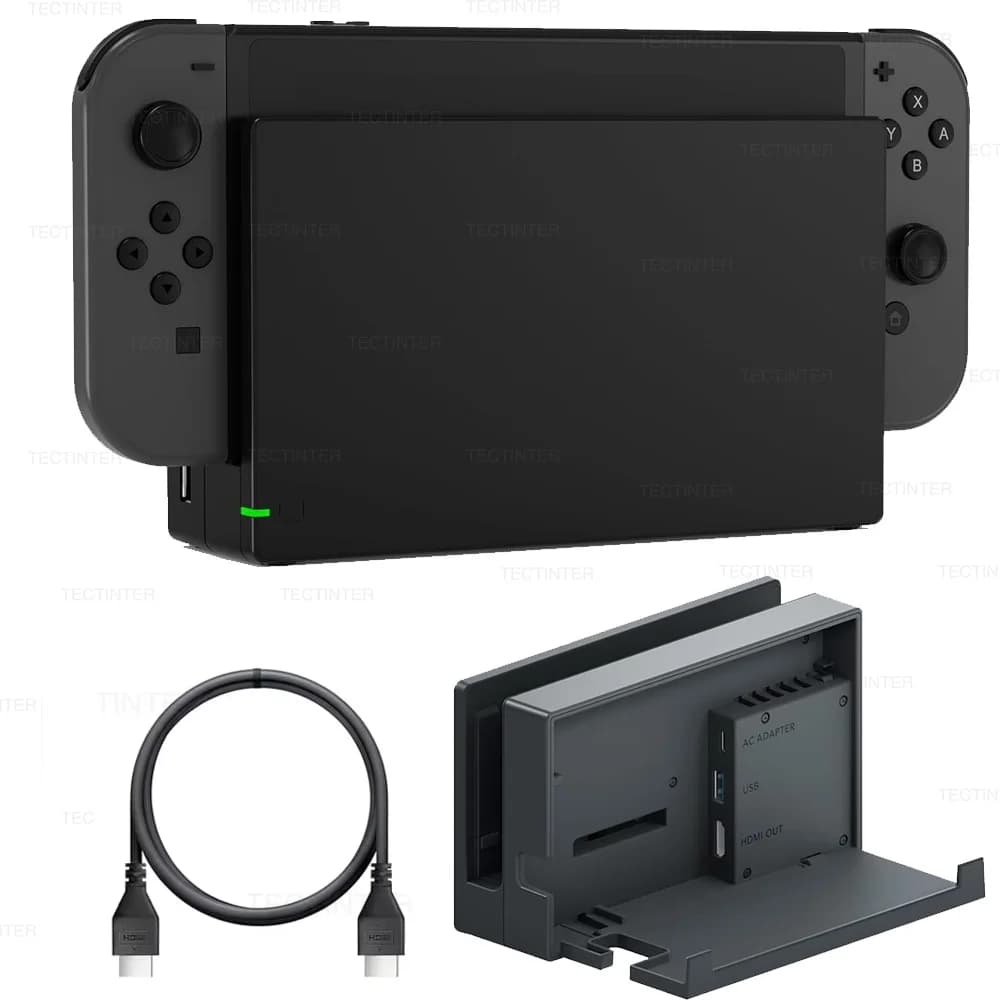 2 in 1 Charging TV Dock Station for Nintendo Switch Game Console with HDMI Cable Charger Docking Stand for NS Switch Accessories