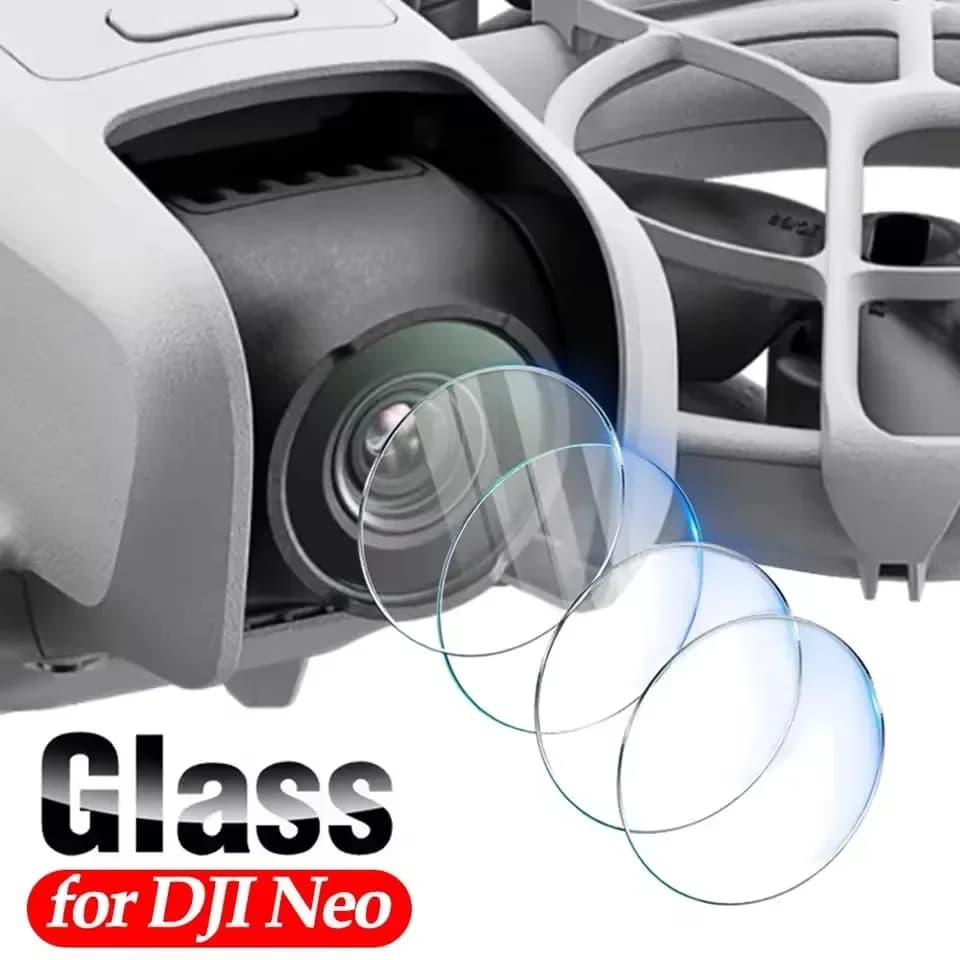 10/5/1 Pezzi Protezioni in Vetro Temperato per Lenti della Fotocamera DJI Neo Drone, Pellicole Anti-Graffio per Accessori DJI Neo Drone