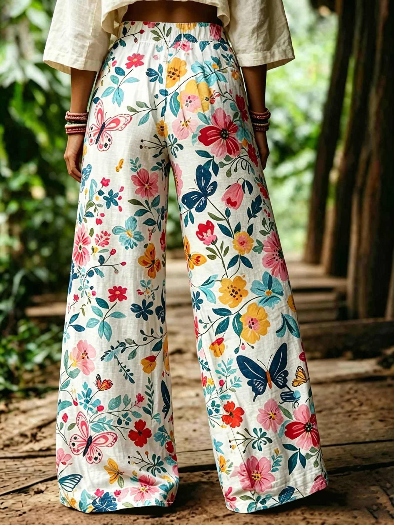 Siberian Style Wide Leg 3D Men's and Women's Same Style Y2K Loose Casual Pants Street Style Hanging Pants for Daily Wear